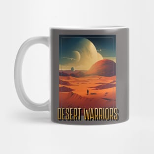 Desert Warriors science fiction Mug